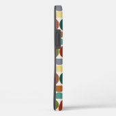 MCM Halfcirkels Patroonkleur op Crème Case-Mate iPhone Case (Achterkant / Rechts)