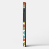 MCM Halfcirkels Patroonkleur op Crème Case-Mate iPhone Case (Achterkant / Links)