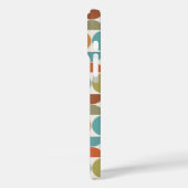 MCM Halfcirkels Patroonkleur op Crème Case-Mate iPhone Case (Achterkant / Links)