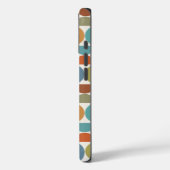 MCM Halfcirkels Patroonkleur op Crème Case-Mate iPhone Case (Achterkant / Links)