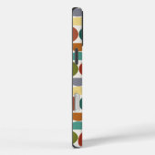 MCM Halfcirkels Patroonkleur op Crème Case-Mate iPhone Case (Achterkant / Rechts)