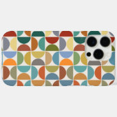 MCM Halfcirkels Patroonkleur op Crème Case-Mate iPhone Case (Achterkant (horizontaal))