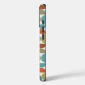 MCM Halfcirkels Patroonkleur op Crème Case-Mate iPhone Case (Achterkant / Links)