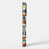 MCM Halfcirkels Patroonkleur op Crème Case-Mate iPhone Case (Achterkant / Rechts)