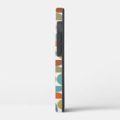 MCM Halfcirkels Patroonkleur op Crème Case-Mate iPhone Case (Achterkant / Links)