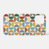 MCM Halfcirkels Patroonkleur op Crème Case-Mate iPhone Case (Achterkant (horizontaal))