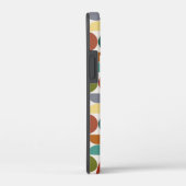 MCM Halfcirkels Patroonkleur op Crème Case-Mate iPhone Case (Achterkant / Rechts)