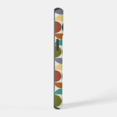 MCM Halfcirkels Patroonkleur op Crème iPhone 15 Case (Rechterkant)
