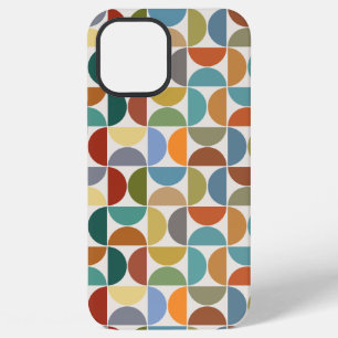 MCM Halfcirkels Patroonkleur op Crème iPhone 12 Pro Max Hoesje