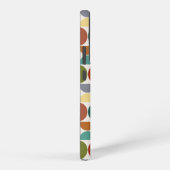 MCM Halfcirkels Patroonkleur op Crème Samsung Galaxy Hoesje (Rechterkant)