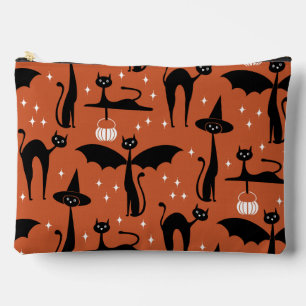MCM Halloween Verkleed Minimalistisch Oranje Katte Etui