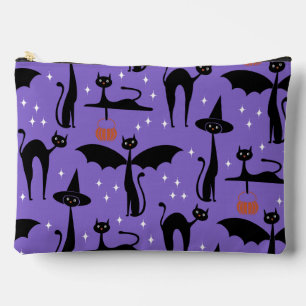 MCM Halloween Verkleed Minimalistisch Paarse Katte Etui