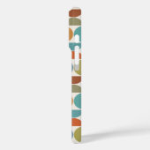 MCM Halve Cirkels Patroon Kleur op Crème Case-Mate iPhone Case (Achterkant / Links)