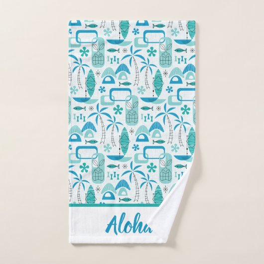 MCM Hawaiian Village - Blue Bad Handdoek (Handdoek)