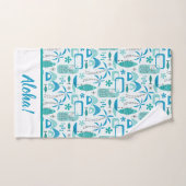 MCM Hawaiian Village - Blue Bad Handdoek (Handdoek)