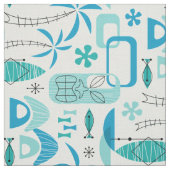 MCM Hawaiian Village - Blue Stof (Swatch)