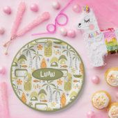 MCM Hawaiian Village Papieren Bordje (Feest)