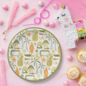 MCM Hawaiian Village Papieren Bordje (Feest)