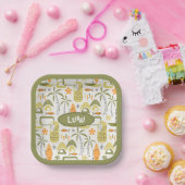 MCM Hawaiian Village Papieren Bordje (Feest)