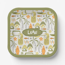 MCM Hawaiian Village Papieren Bordje