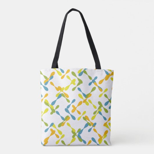 MCM-helikopterzaad Tote Bag (Achterkant)