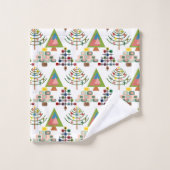 MCM Kerstbomen Bad Handdoek (Wasdoekje)