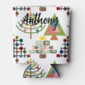 MCM Kerstbomen Blikjeskoeler (Voorkant)