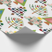 MCM Kerstbomen Cadeaupapier (Hoek)