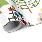 MCM Kerstbomen Cadeaupapier (Rol Hoek)