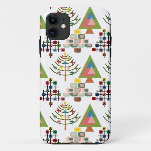 MCM Kerstbomen Case-Mate iPhone Case (Achterkant)