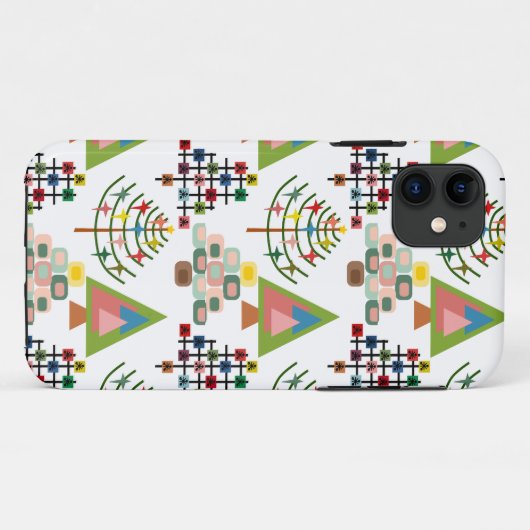 MCM Kerstbomen Case-Mate iPhone Case (Achterkant (horizontaal))