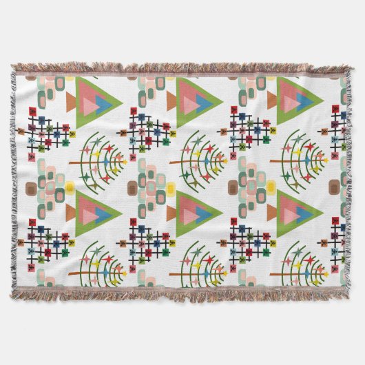 MCM Kerstbomen Deken (Voorkant)