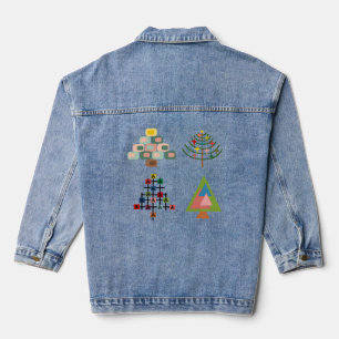 MCM Kerstbomen Denim Jacket