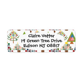 MCM Kerstbomen Etiket