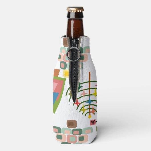 MCM Kerstbomen Flesjeskoeler (Fles Achterkant)