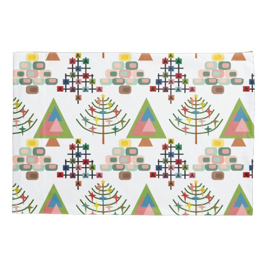 MCM Kerstbomen Kussensloop (Achterkant)