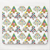 MCM Kerstbomen Muismat (Voorkant)