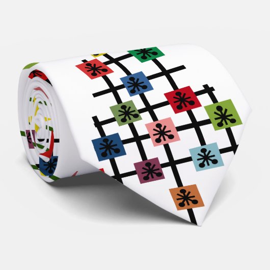 MCM Kerstbomen Stropdas (Opgerold)