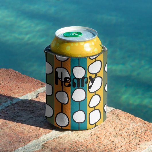 MCM kleurrijke lijnen Blikjeskoeler (Insitu Zwembad)