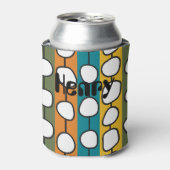 MCM kleurrijke lijnen Blikjeskoeler (Blikje Voorkant)