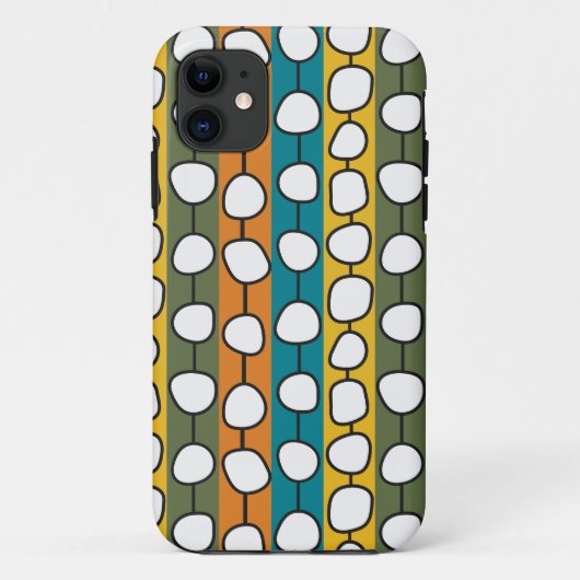 MCM kleurrijke lijnen Case-Mate iPhone Case (Achterkant)