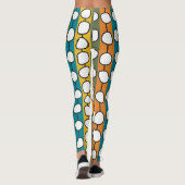 MCM kleurrijke lijnen Leggings (Achterkant)