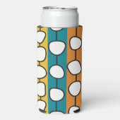 MCM kleurrijke lijnen Seltzer Blikjeskoeler (Seltzer Achterkant)