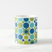 MCM Limoen en Aqua Bubble Koffiemok (Center)