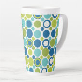 MCM Limoen en Aqua Bubble Latte Mok (Rechterhoek)