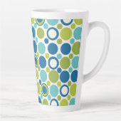 MCM Limoen en Aqua Bubble Latte Mok (Rechts)