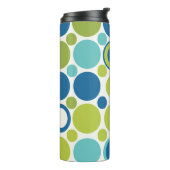 MCM Limoen en Aqua Bubble Thermosbeker (Gedraaid links)