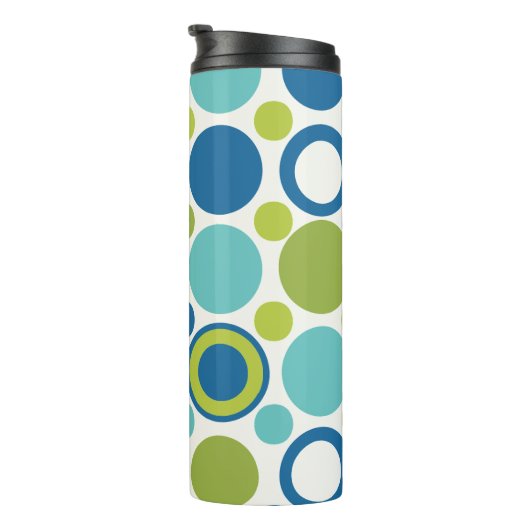 MCM Limoen en Aqua Bubble Thermosbeker (Geroteerd rechts)