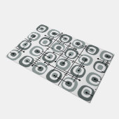 MCM Mideeuw Abstract Patroon Grijs Deurmat (Schuin)