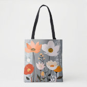 MCM Mixed Media Flowers Tote Bag (Voorkant)
